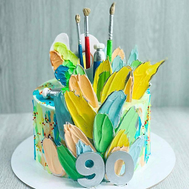 «Акварельный взрыв» купить - cыктывкар.сладкоежкин.рф