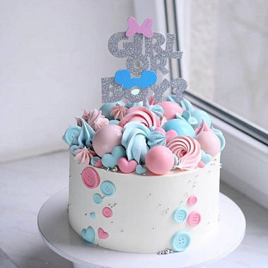 Торт "Girl or Boy" купить - cыктывкар.сладкоежкин.рф