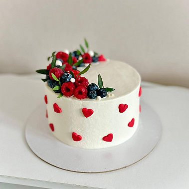 Торт в сердечках купить - cыктывкар.сладкоежкин.рф