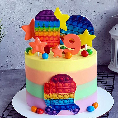 "Радужный поп-ит" купить - cыктывкар.сладкоежкин.рф