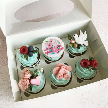 Капкейки "Любимой прабабушке" купить - cыктывкар.сладкоежкин.рф