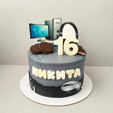 Торт "Компьютер" купить - cыктывкар.сладкоежкин.рф