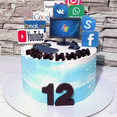 Торт "Соц-сети" купить - cыктывкар.сладкоежкин.рф