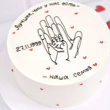 Торт "Семья" купить - cыктывкар.сладкоежкин.рф