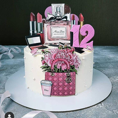 Торт "Косметика" купить - cыктывкар.сладкоежкин.рф