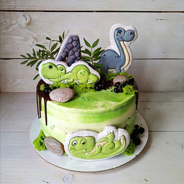 Торт "Динозавры" купить - cыктывкар.сладкоежкин.рф